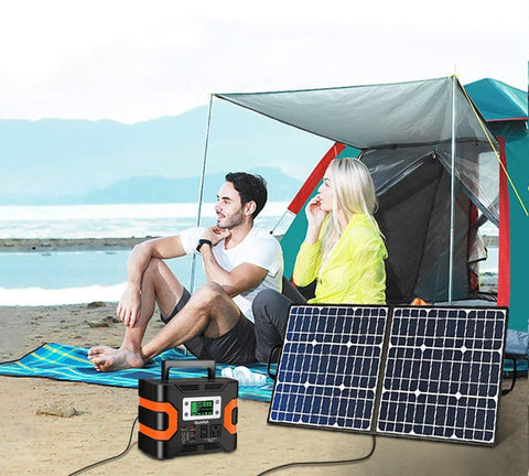 100W Solar Panel Portable 18V Solar Charger