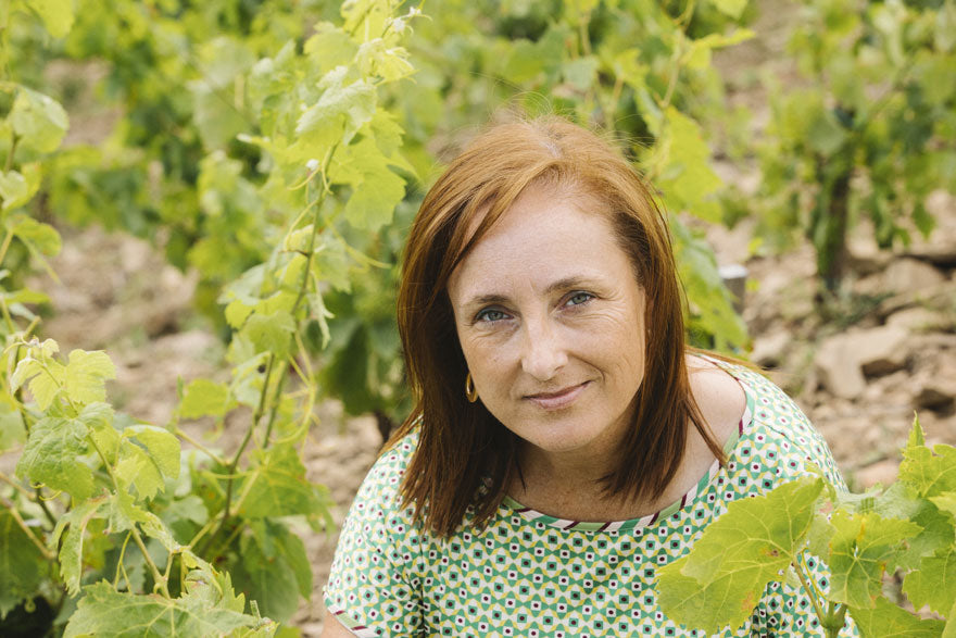 A happy woman at the Natureo winery