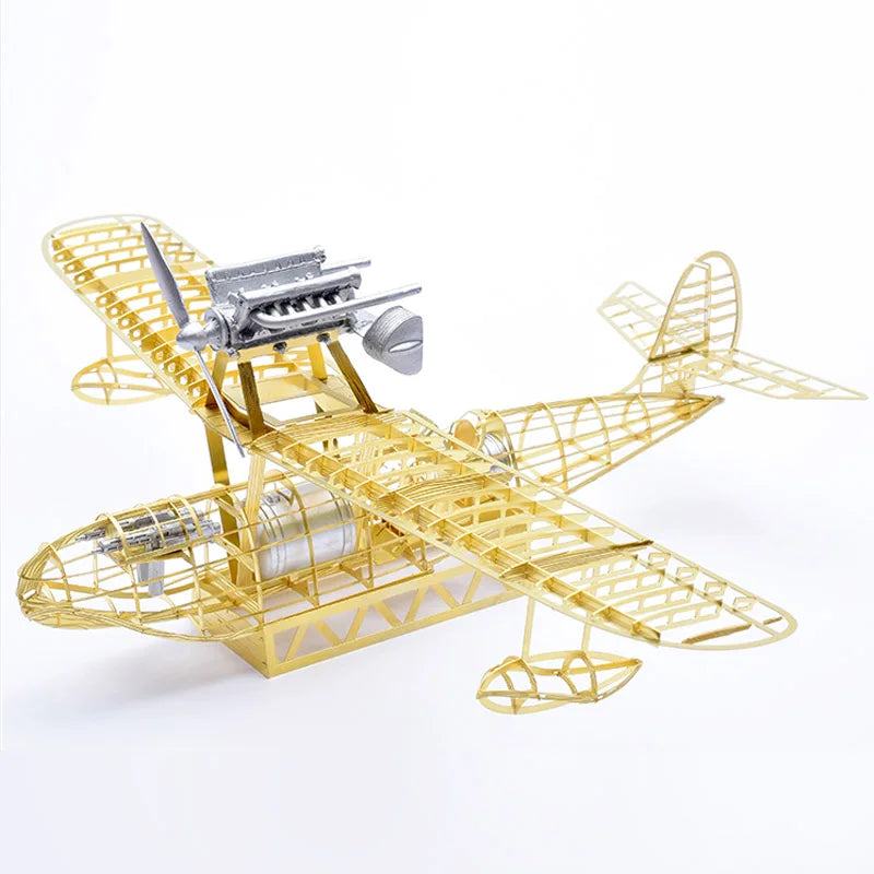 1/48 Scale Porco Rosso Savoia S.21 FG1 Seaplane Metal Model Kit with Brass Parts