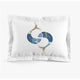 Fish decor personalized pillow shams
