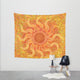 Sun Tapestry Nature Tapestries Orange