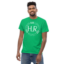 Load image into Gallery viewer, HLR White 888 Honor Loyalty Respect Men&#39;s Classic Virtue Wear Tee
