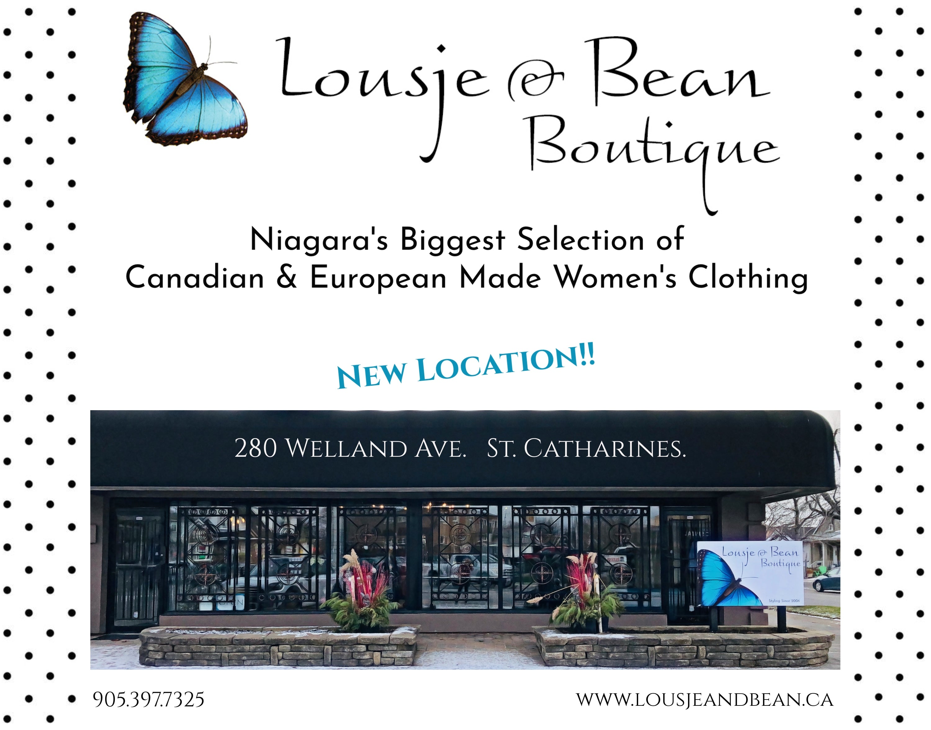 Lousje & Bean Boutique_280 Welland Ave. St. Catharines