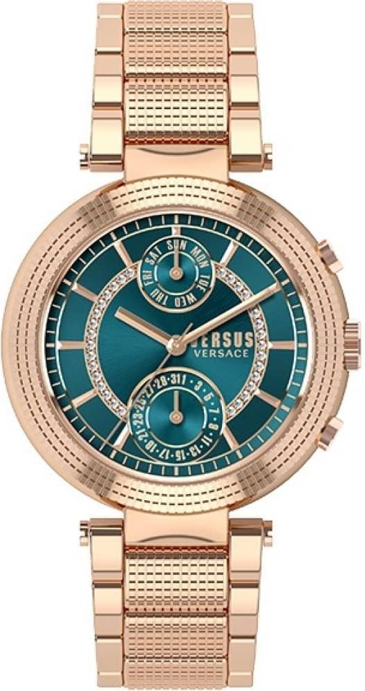 versus versace watch green