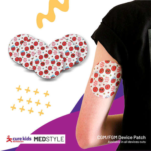MedStyle Cure Kids Red Nose Day Patch