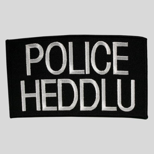 Embroidered Police Heddlu Badge