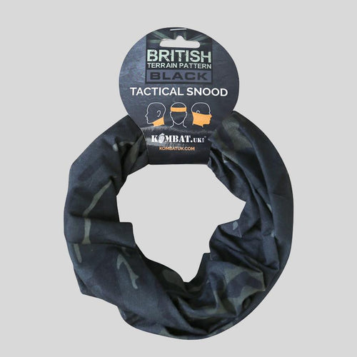 Kombat UK Tactical Snood - Black BTP