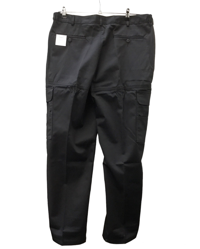 Police Black Cargo Trousers made by Yaffy – Frontline Kit UK