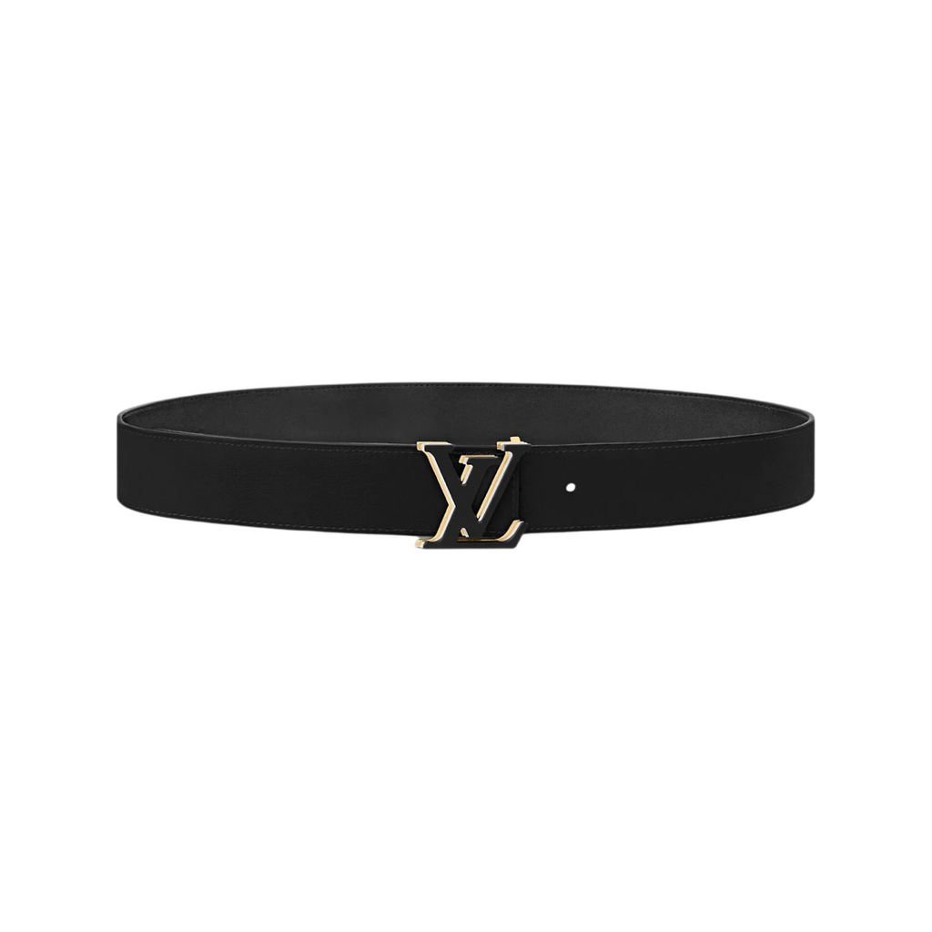 Louis Vuitton Metallic Initiales 20mm Belt - Gold Belts, Accessories -  LOU100057