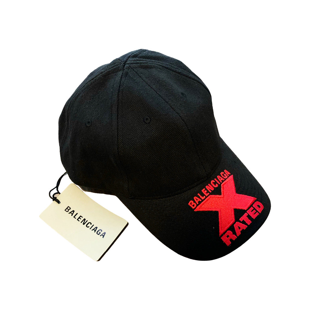 balenciaga x rated hat