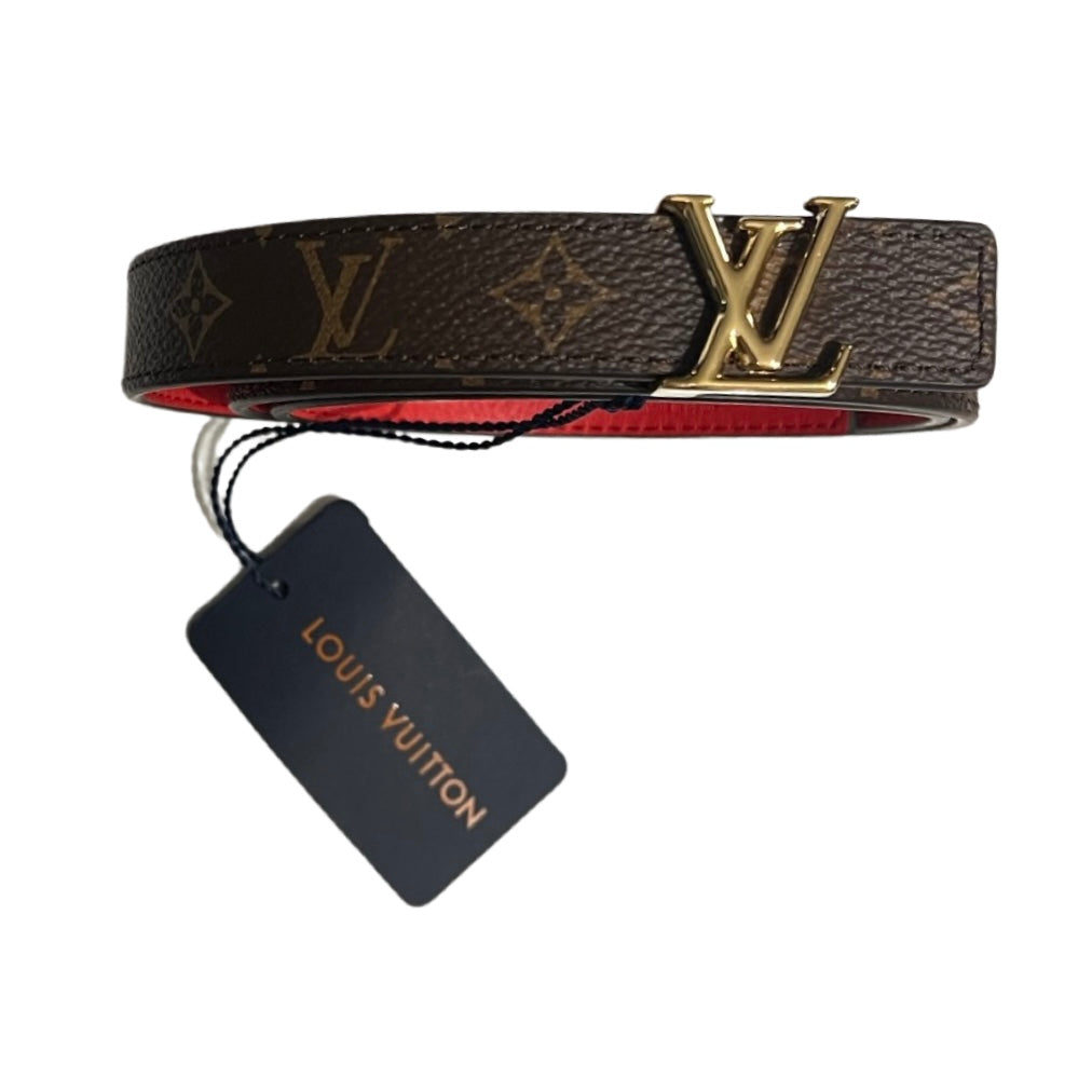 Louis Vuitton - LV 3 Steps 40mm Reversible Belt - Monogram Canvas - Grey - Size: 95 cm - Luxury