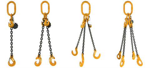Chain sling assembly types