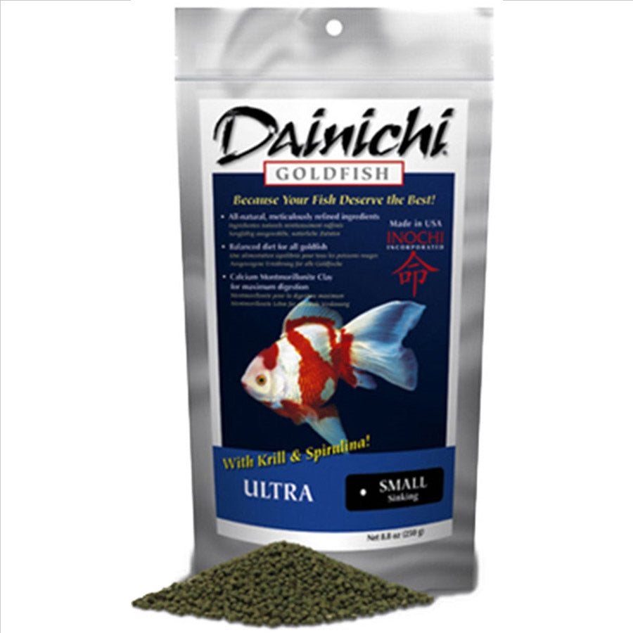 Dainichi Ultima Krill Fish Food, Floating Pellets, Small 3mm, 250g