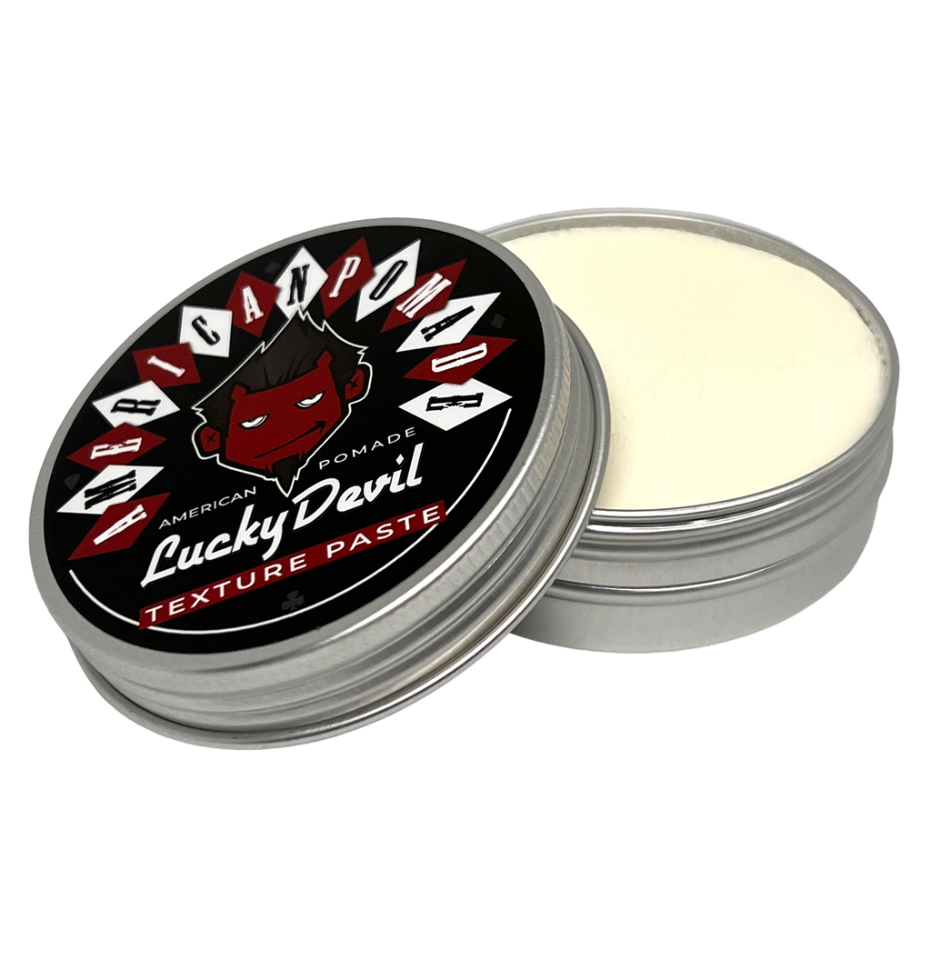 American Pomade · 'Lucky Devil' Texture Paste (wholesale 4 tins ...