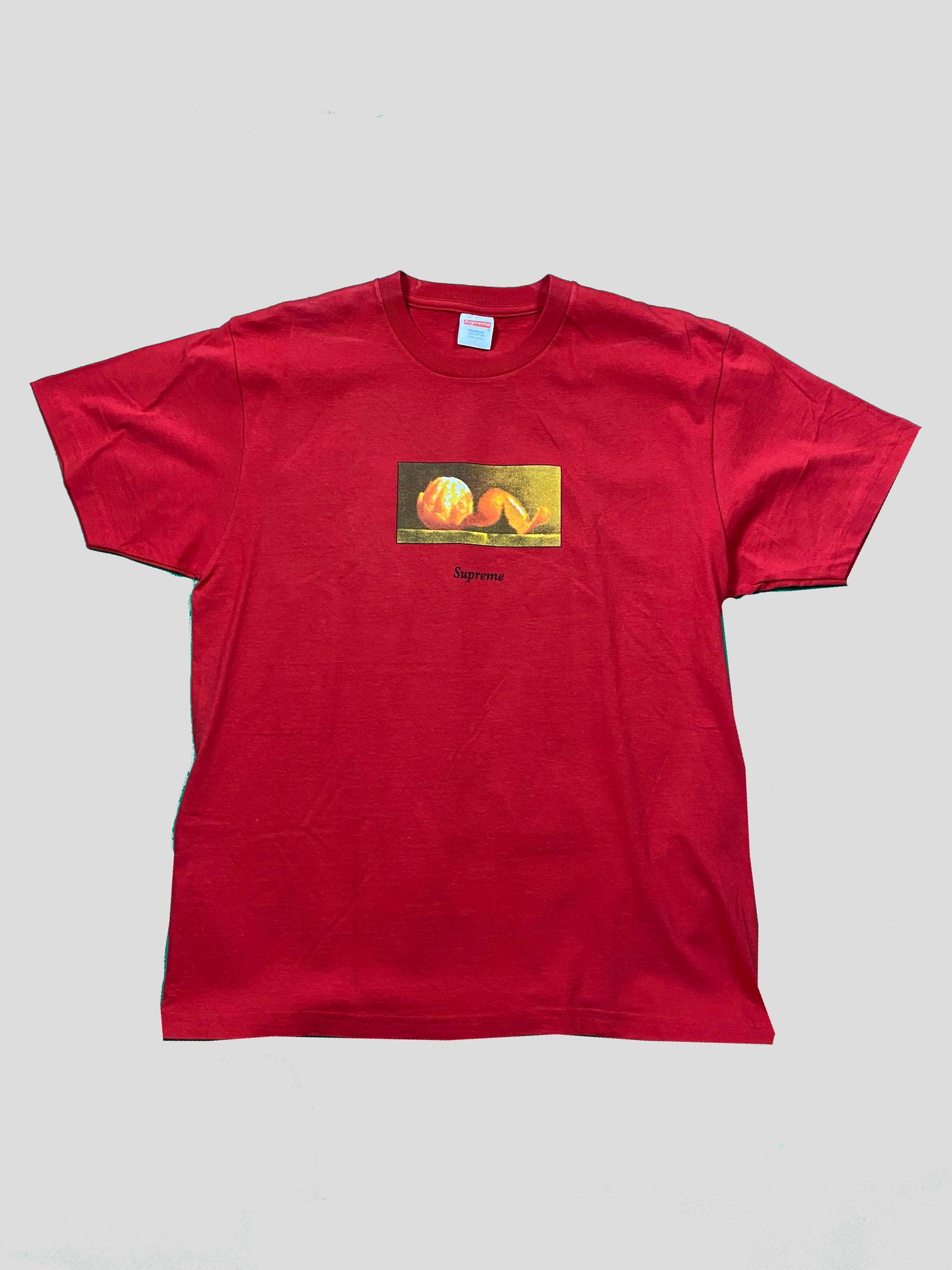 supreme orange peel tee