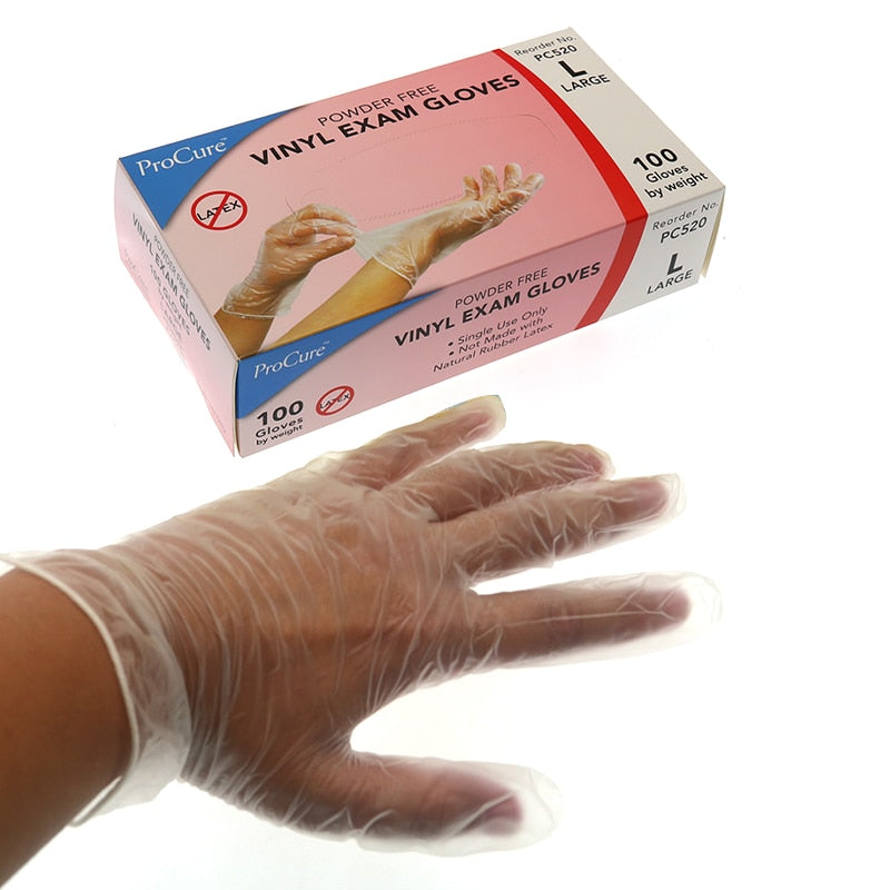 examination hand gloves