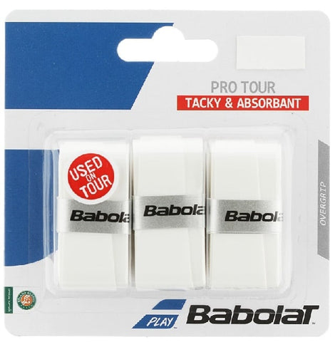 Babolat Pro Team SP Overgrip Dry Absorbent White