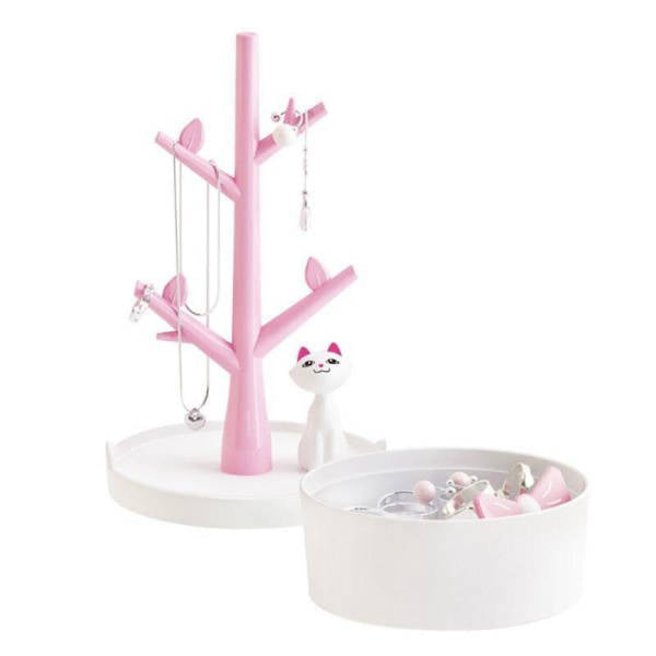 Arbre A Bijoux Chat Mon Coffret Bijoux