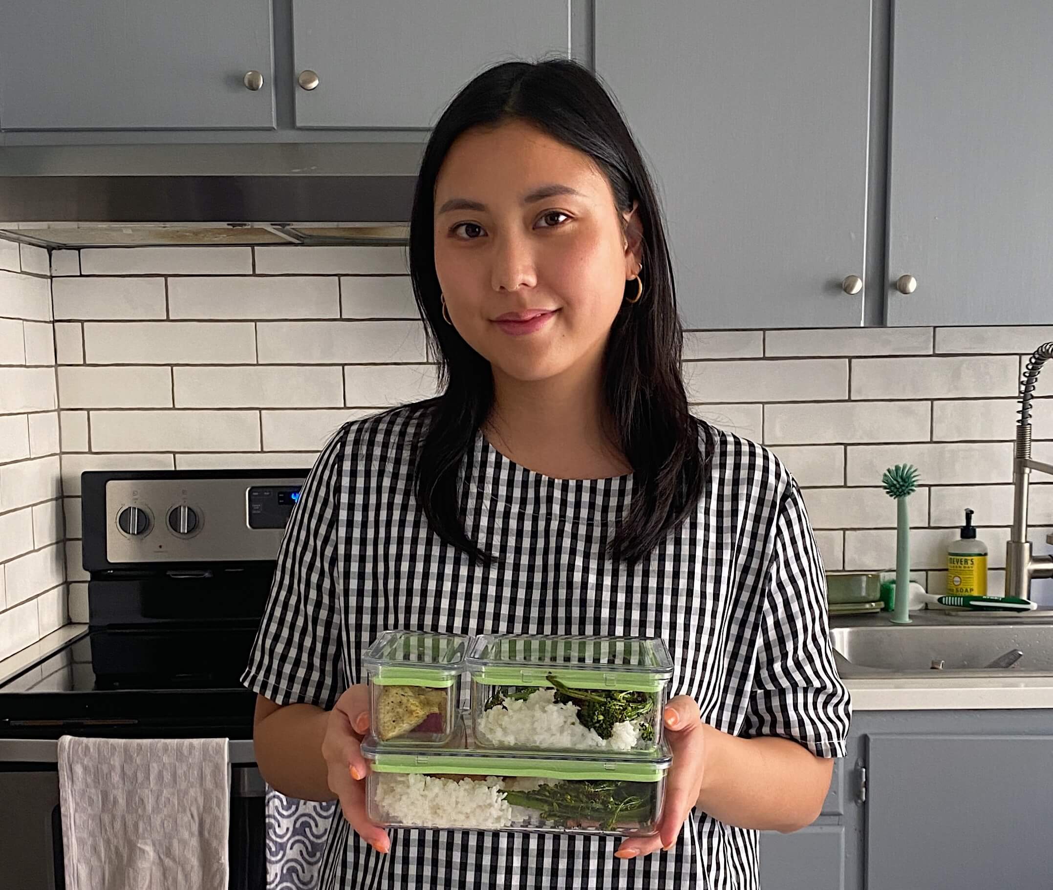 Gabby Phi with Nobu's Miso Cod Recipe