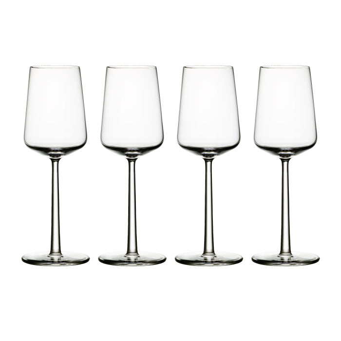 iittala Essence White Wine Glasses (Set of 2) - Finnish Summer Favorites