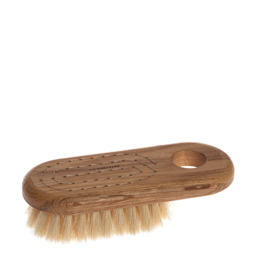 Swedish Long Handled Lovisa Bath Brush - Round Head - Horsehair - The  Foundry Home Goods