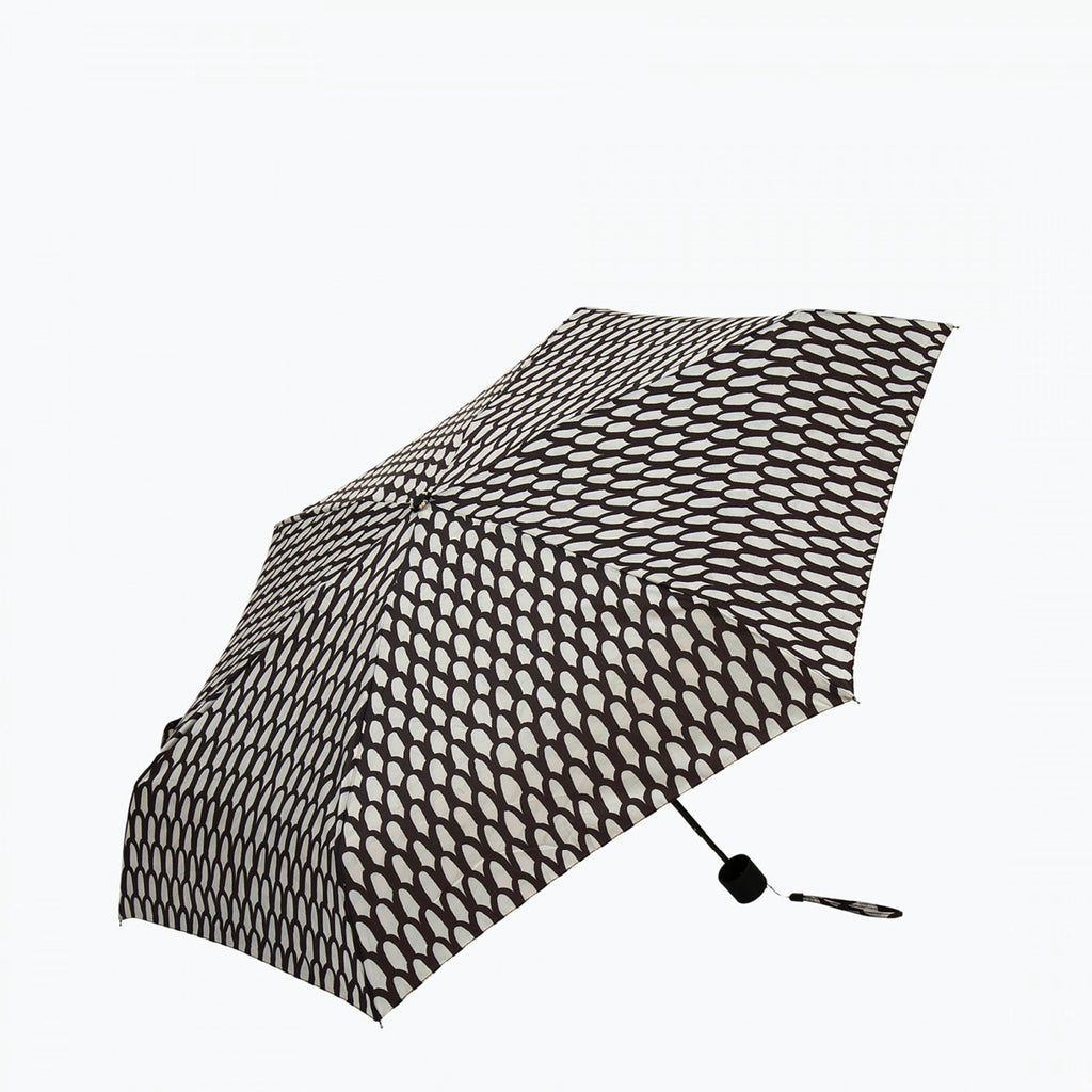 Marilogo Mini Manual Umbrella, Black/White – FJØRN Scandinavian