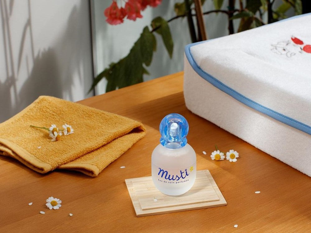 Parfum Musti L Eau De Soin Pour Bebe Et Enfants Mustela