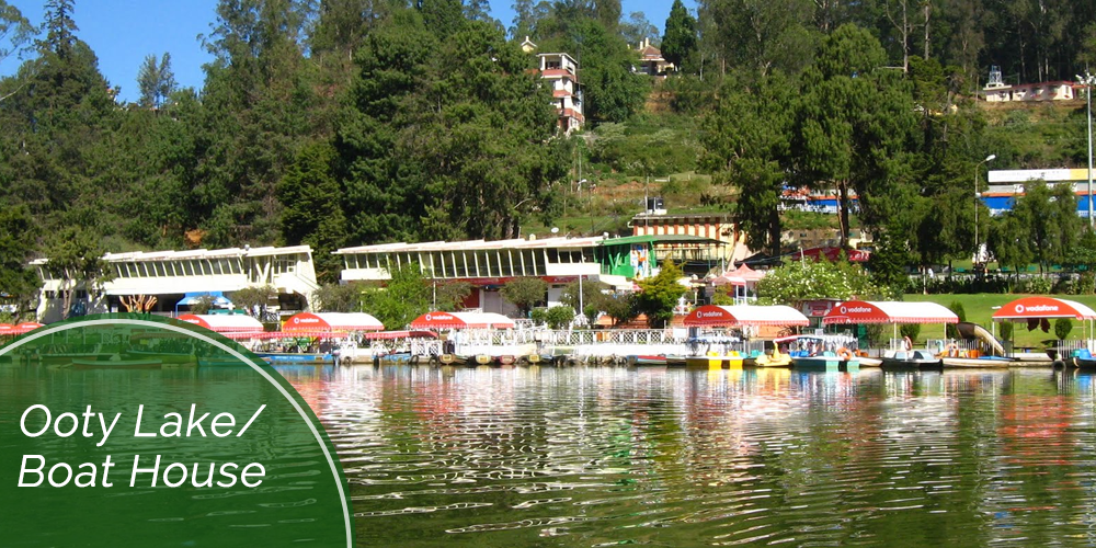 ooty lake boat house - Best place to see in ooty
