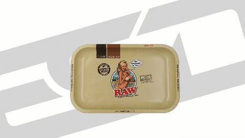 RAW Girl Rolling Tray animation by ESD