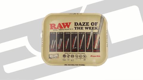 RAW Daze of the week rolling tray animation by ESD