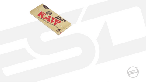 RAW Classic King Size Rolling Paper 200 Pack Animation by ESD