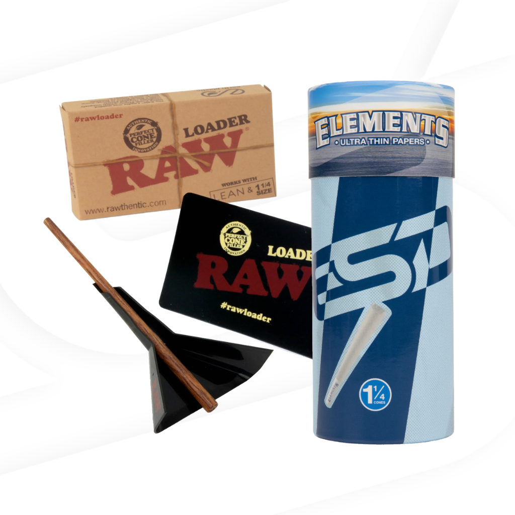 RAW Cone Loader Bundle With 50 Elements Cones
