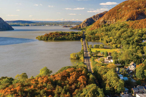 View of the hudson river valley