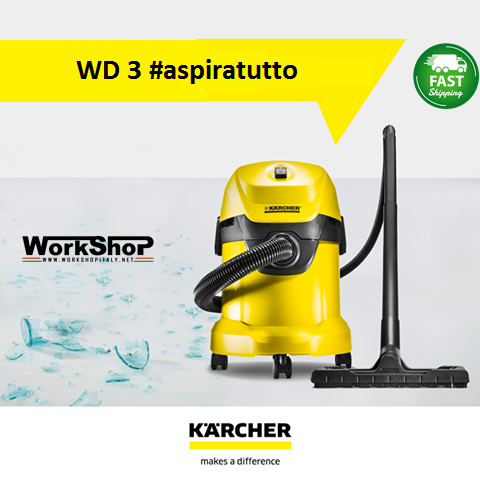 15 Sacs Aspirateur pour Karcher WD3 MV3 6.959-130.0, WD3 1629 MV3