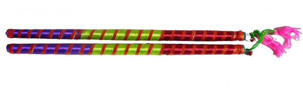 Tricolor Dandiya Sticks