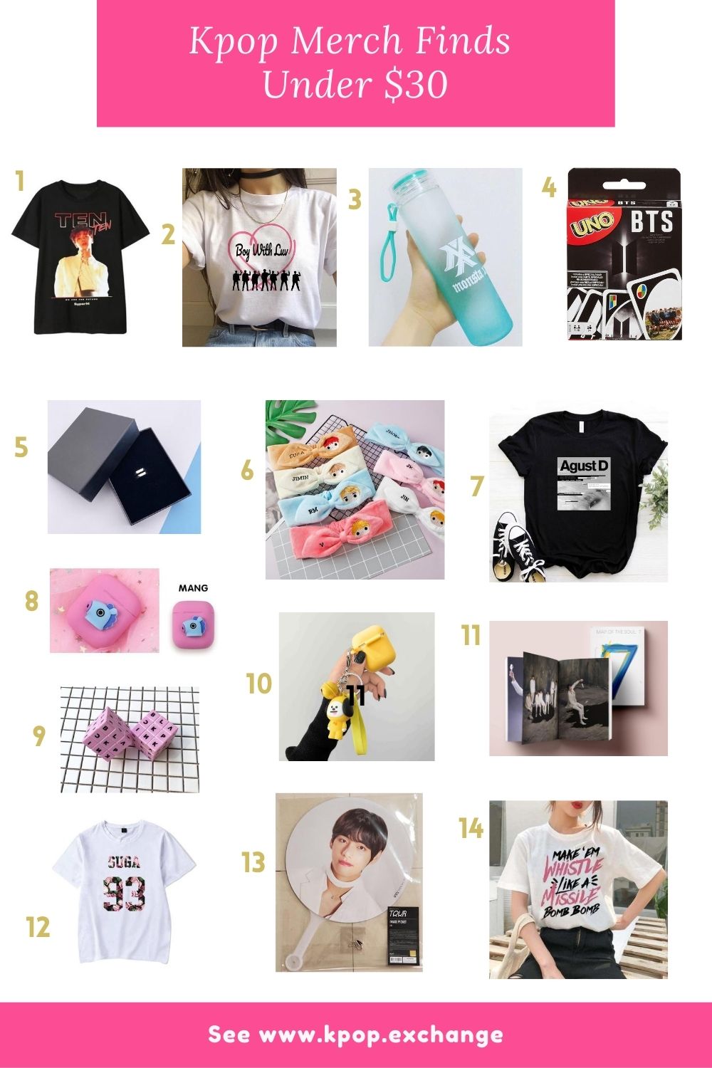 Best Kpop Merch Finds Under $30 – Kpop Exchange