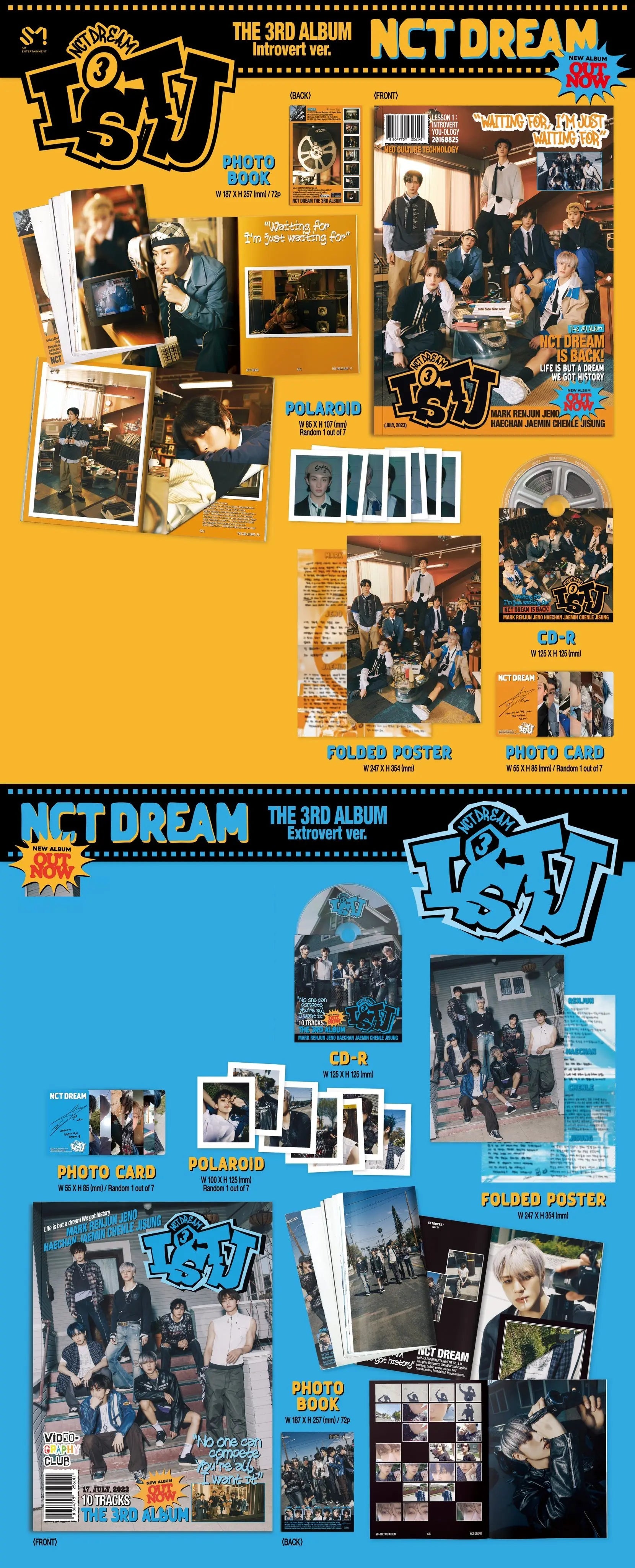 NCT DREAM 3rd Album - ISTJ