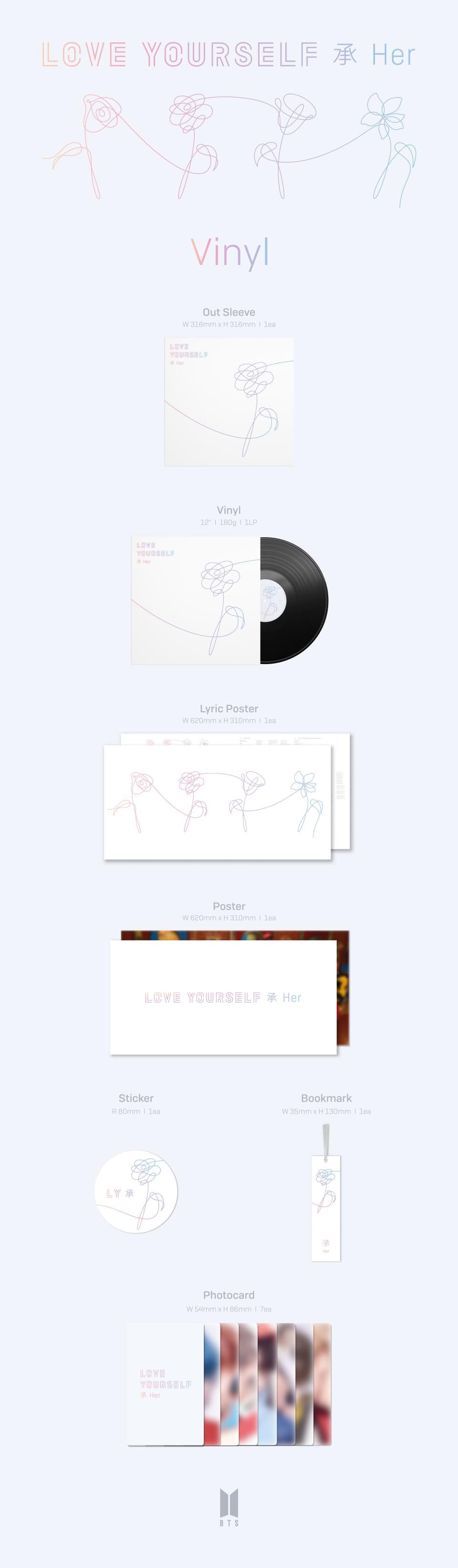 BTS Love Yourself Her LP