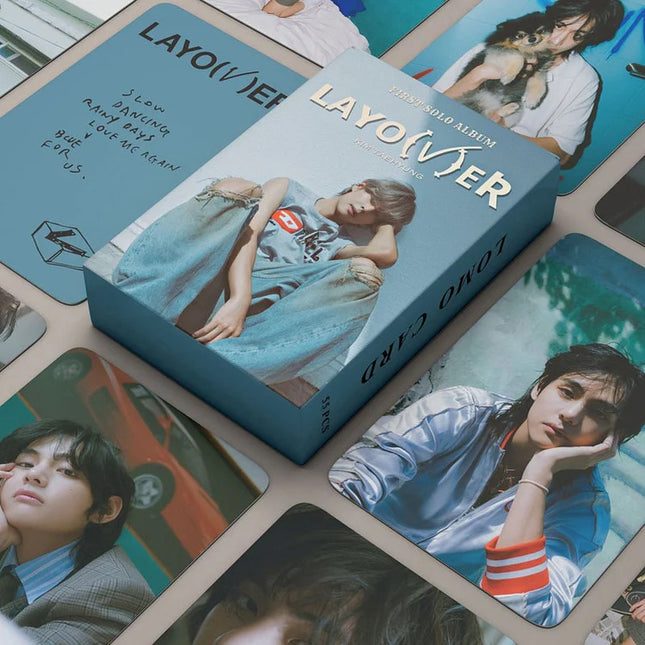 BTS V Taehyung Album Layover Photocards (55 Cards) – Kpop Exchange