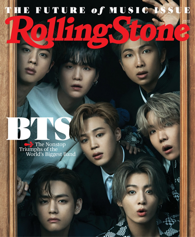 BTS Rolling Stone Magazine Cover