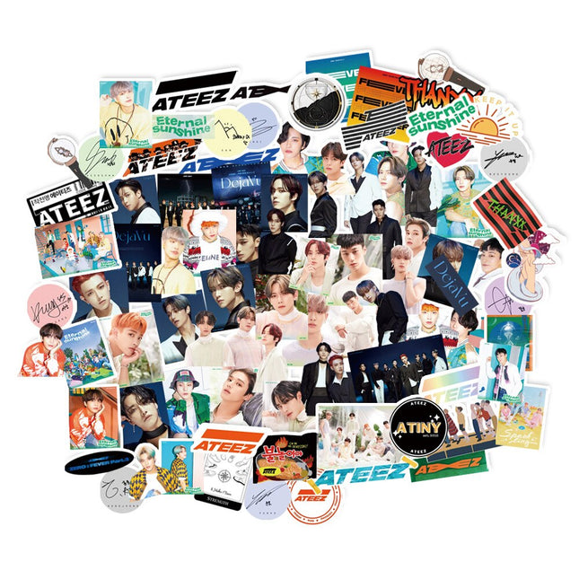 ATEEZ Member Sticker Pack (92pcs) – Kpop Exchange