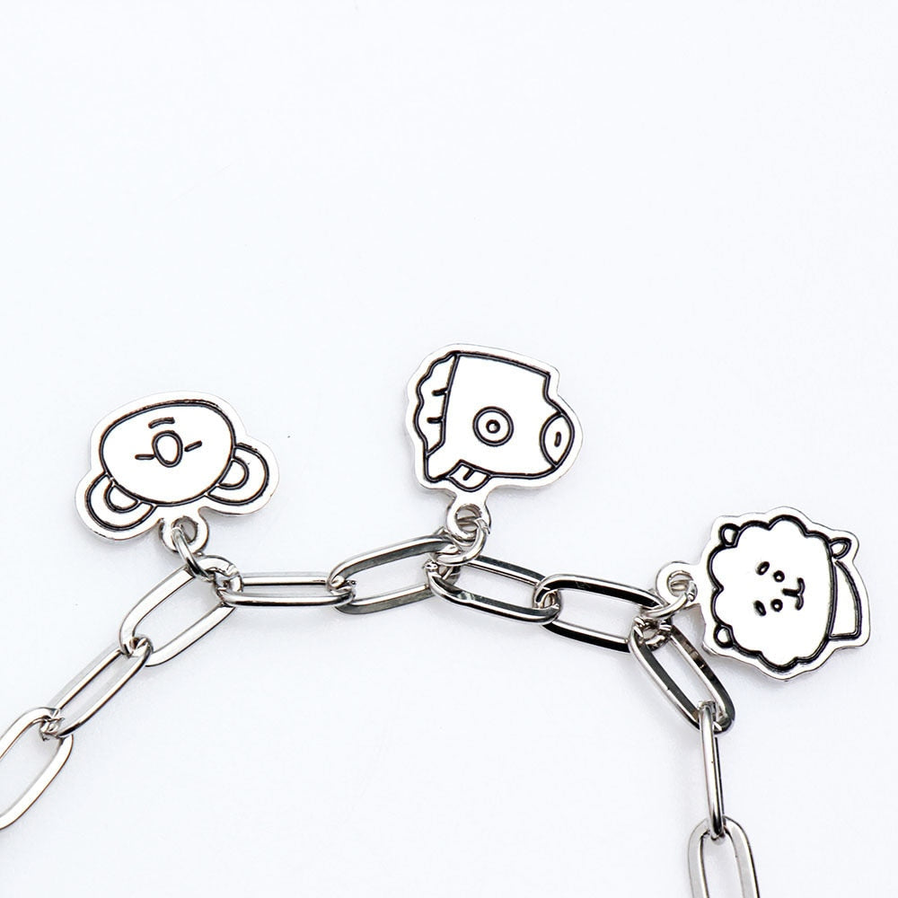iXport BTS Bangtan Boys Bracelet Love Yourself Map of My Soul Bracelet Army  Jewelry for Boys & Girls (Silver) - Shop online at low price for iXport BTS  Bangtan Boys Bracelet Love