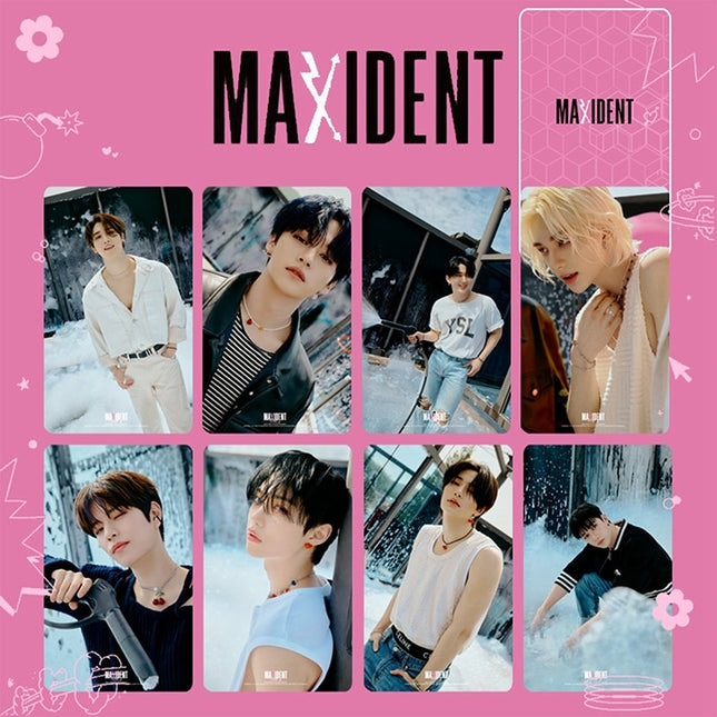 Kpop STRAY KIDS MAXIDENT Album Photo Card Fanmade India