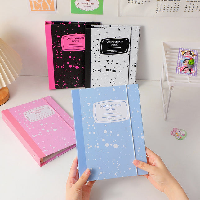 A5 Candy Color Leather Binder Kpop Photocards Cover – Kpop