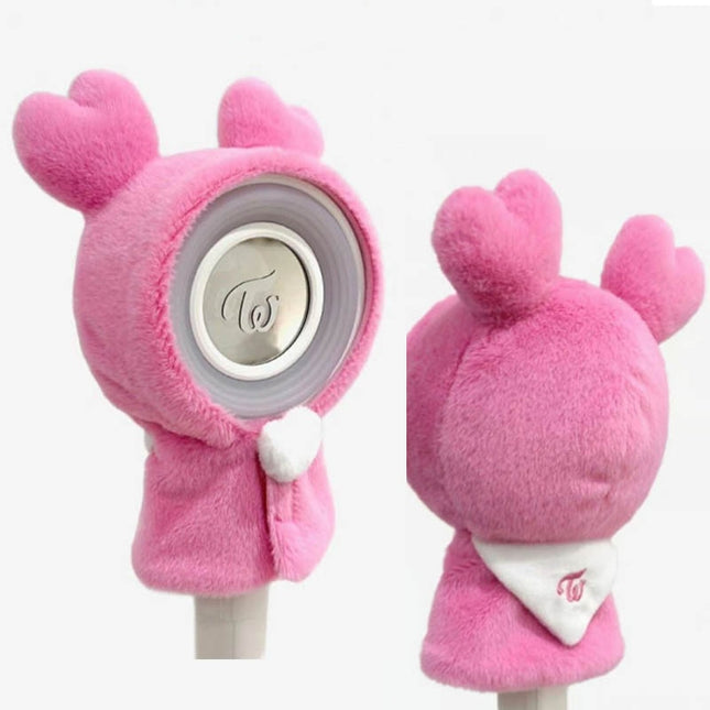 Kpop Twice Candy Bang Lightstick Headband Light Stick Plush Head Cover New