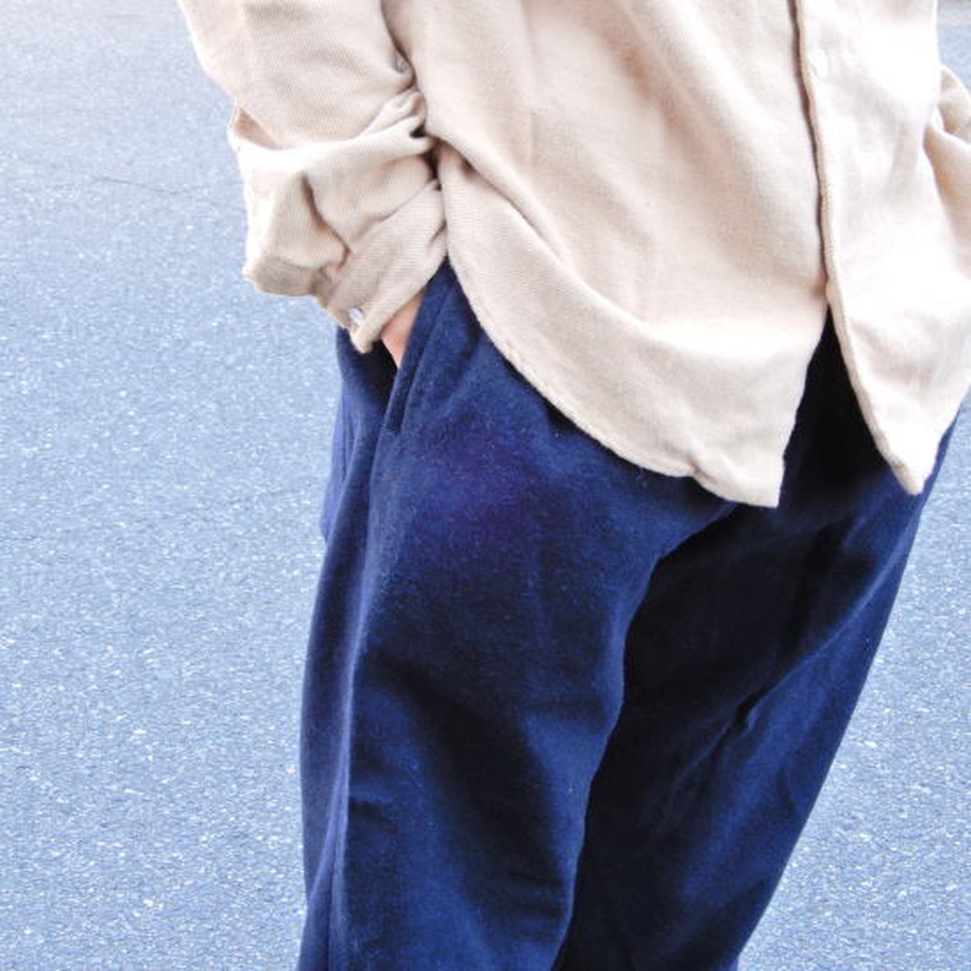 everyone action slacks (NAVY) Lサイズ-