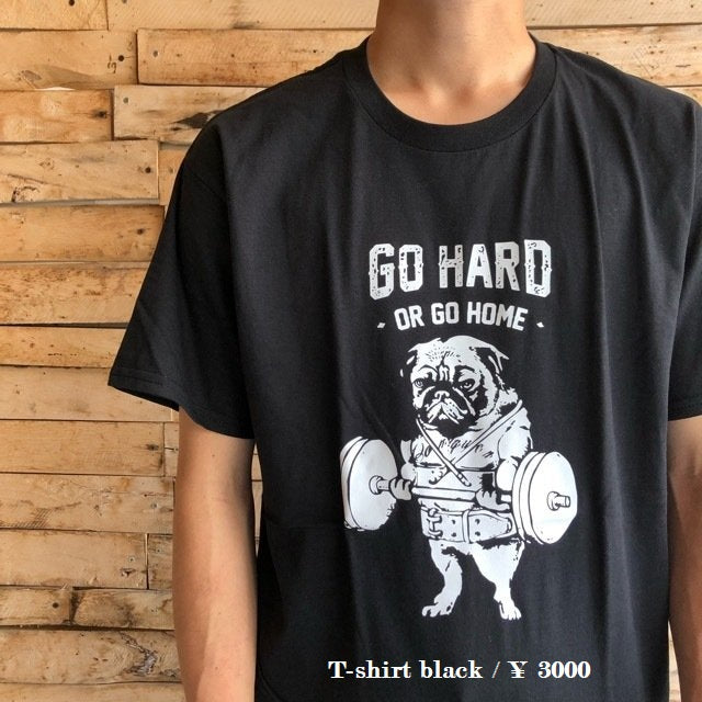 TOPANGA Men’ｓ Go Hard　Tシャツ　ブラック