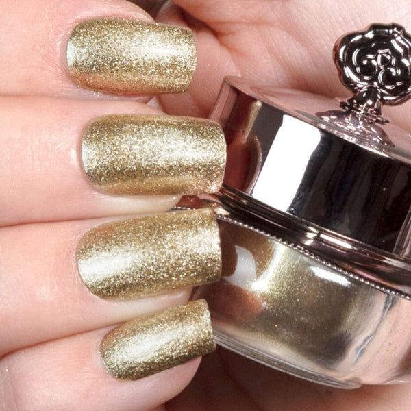 Imperfectly Painted: Cult Nails Gold Flakes