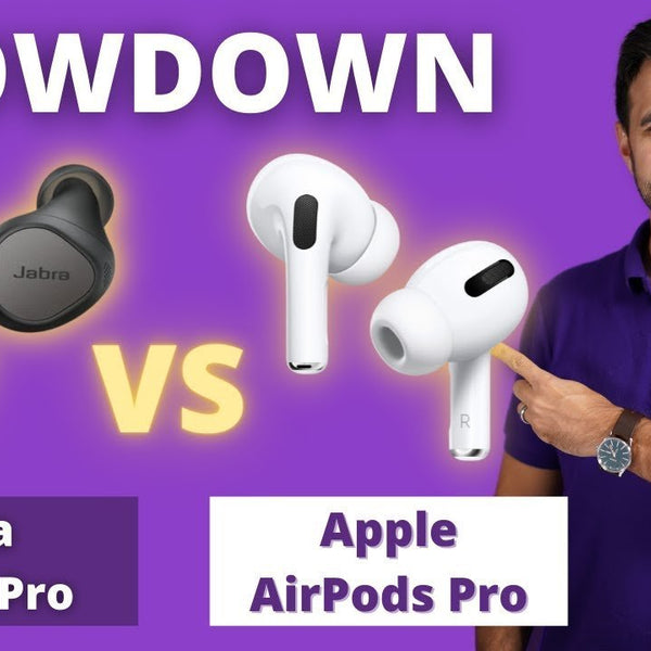 Jabra 7 Pro Vs. Apple AirPods Pro Earbuds + Mic VIDEO