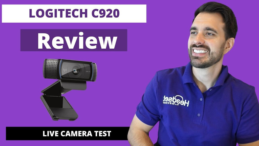 solnedgang Banzai forhistorisk Logitech C920 HD Webcam Review (Plus Camera Test) - Headset Advisor